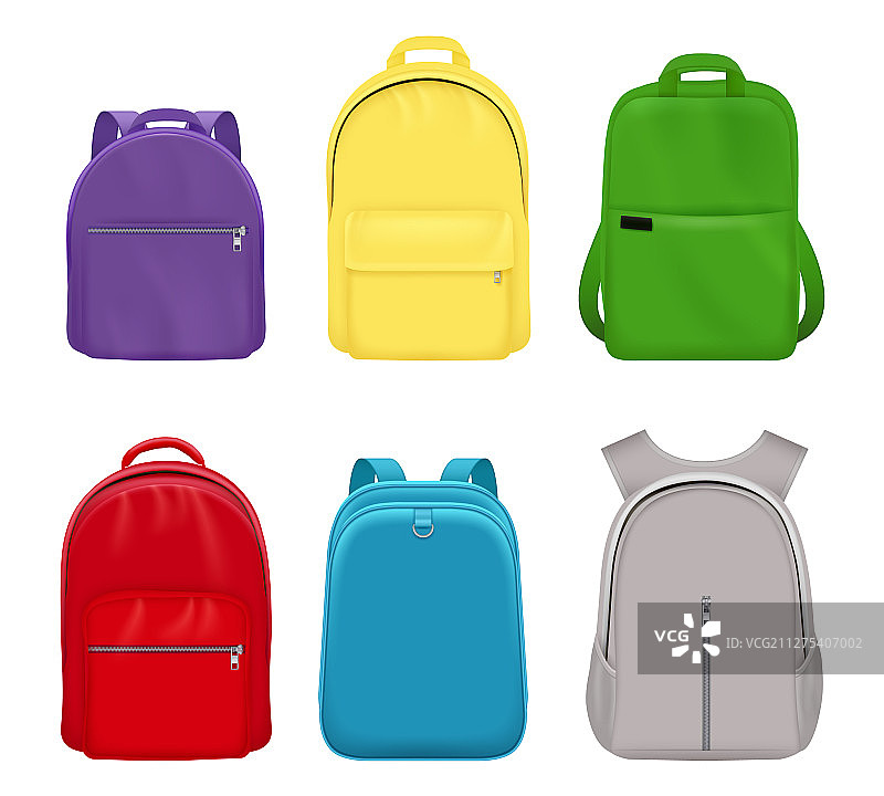 学校背包大学生写实方便图片素材