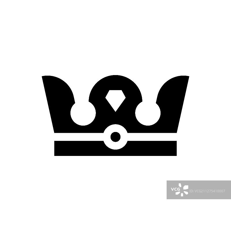 皇冠和权力符号标志图标图片素材