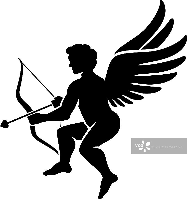 丘比特图标图片素材