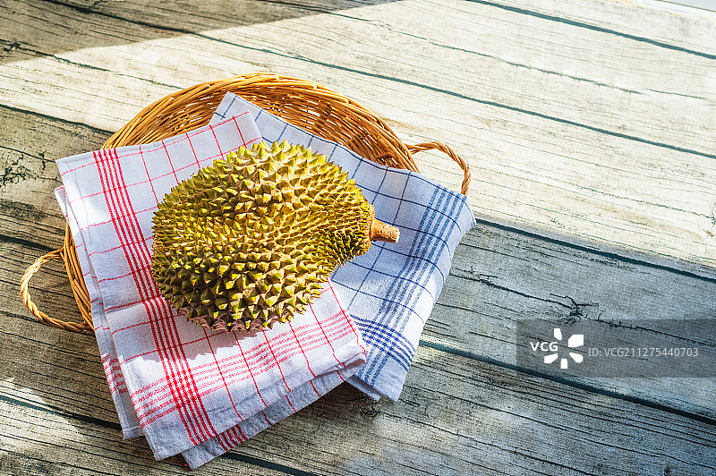 马来西亚D197猫山王榴莲图片素材