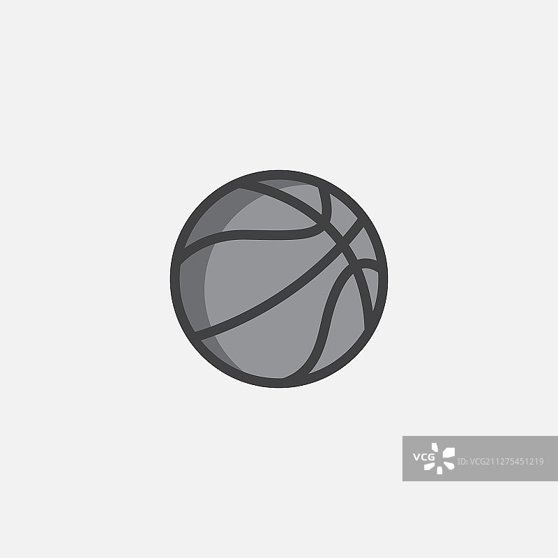 篮球标志设计图片素材