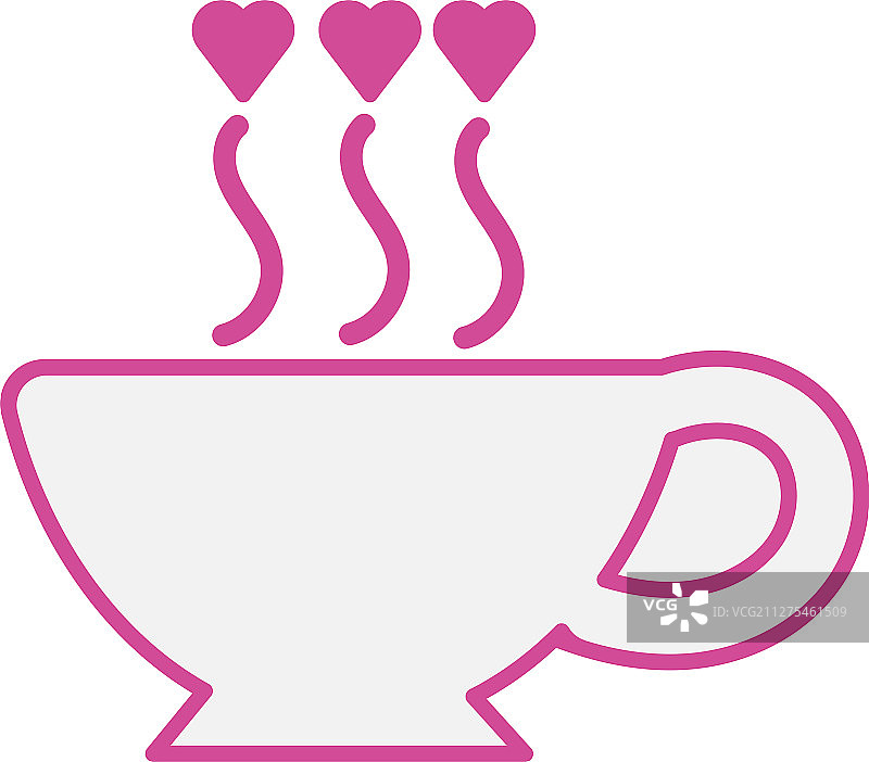 爱心杯子情人节图片素材