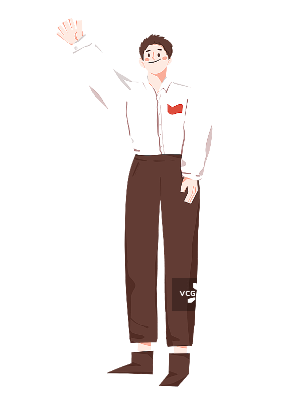 爱国青年图片素材