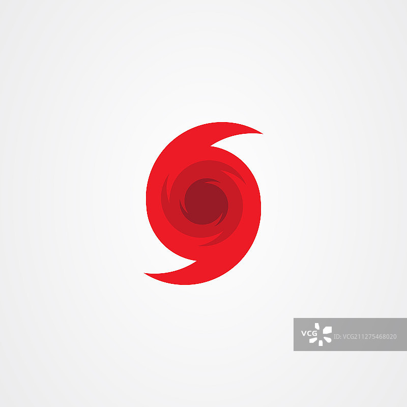 抽象飓风图标符号图片素材