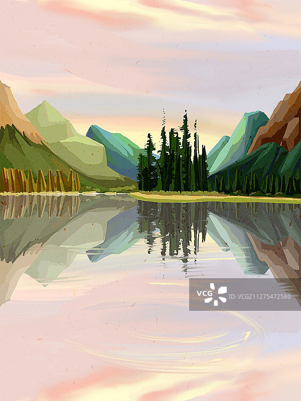 山和水图片素材