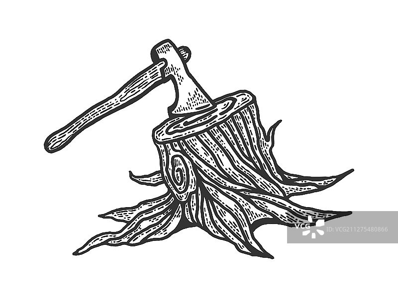 断头斧图片素材