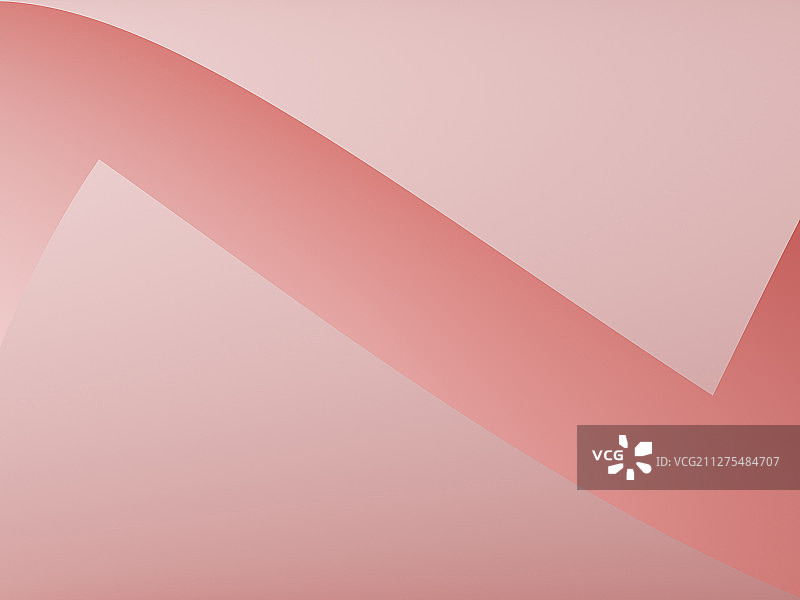 卷曲的粉色卡纸排列组合形成的抽象背景素材图片素材