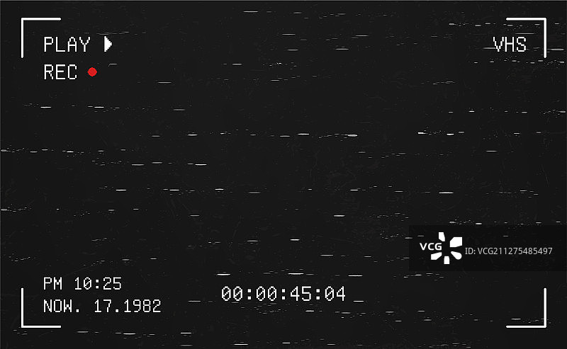 相机取景器上的故障概念图片素材