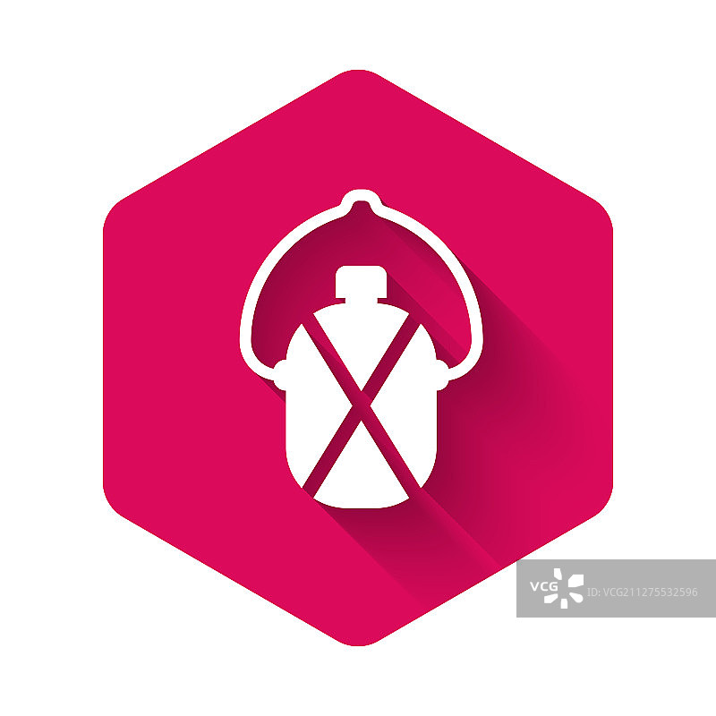 白色水壶水瓶图标图片素材