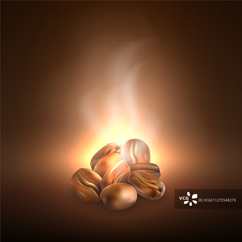 咖啡豆掉落图片素材