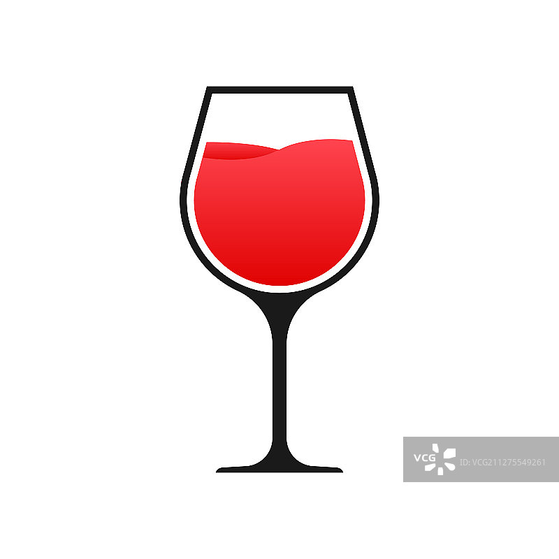 葡萄酒杯图标素材图片素材
