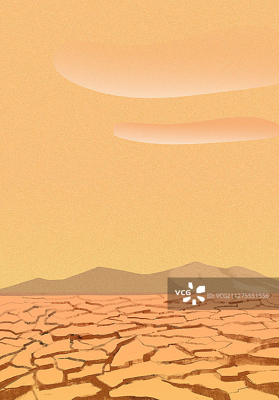 干涸陆地图片素材