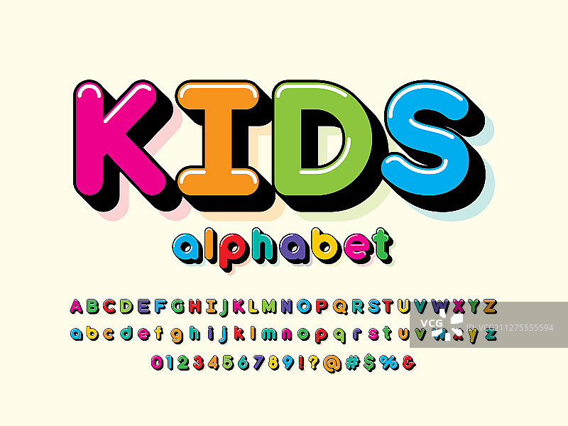 有趣的字体图片素材