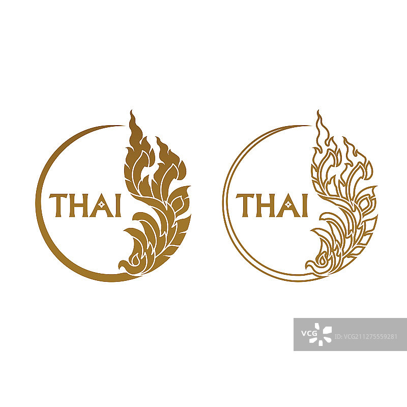 泰式艺术元素平面设计图片素材