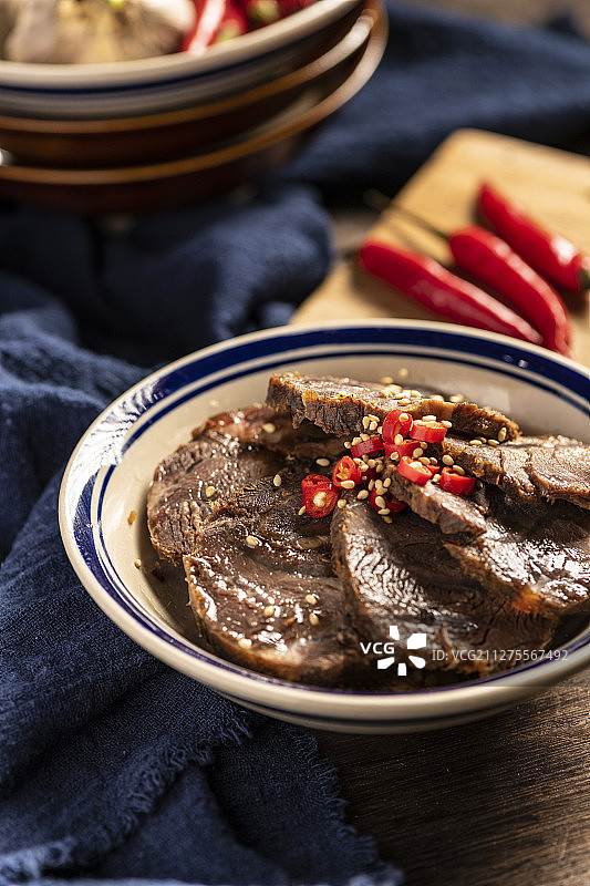 酱牛肉图片素材
