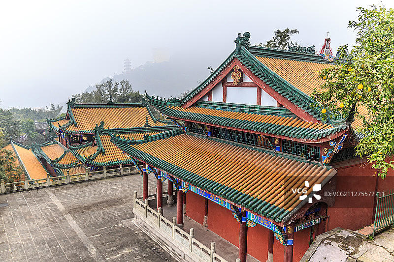 丰都鬼城风光图片素材