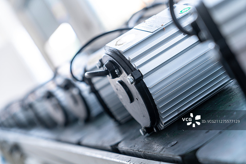 电机生产流水线图片素材