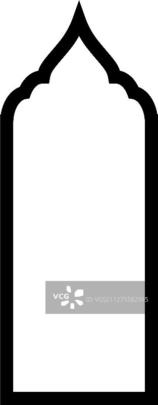 清真寺门图标设计模板图片素材