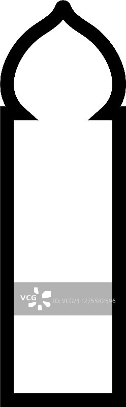 清真寺门图标设计模板图片素材