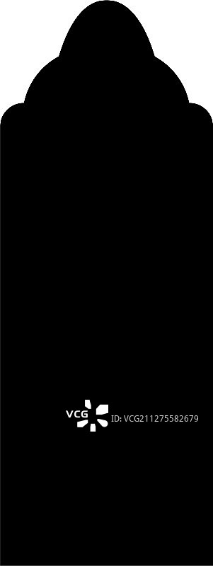 清真寺门图标设计模板图片素材