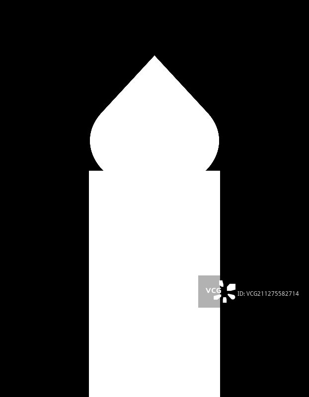 清真寺门图标设计模板图片素材