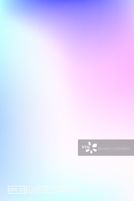 全息模糊箔片柔和色彩图片素材