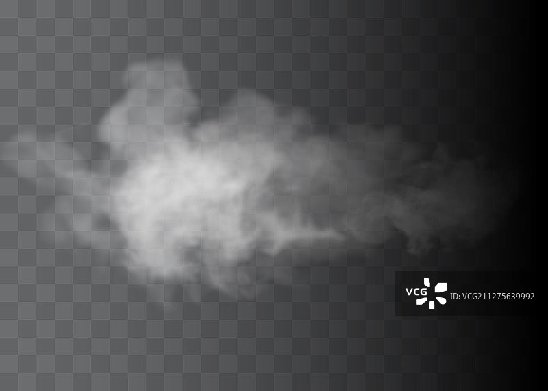 雾或烟雾的透明特效素材图片素材