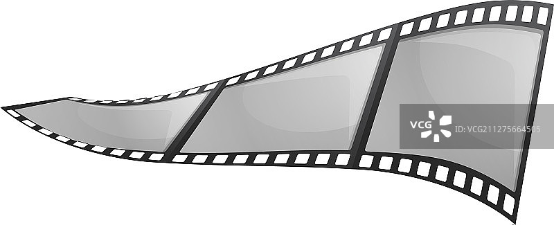 卡通风格的胶卷图标图片素材