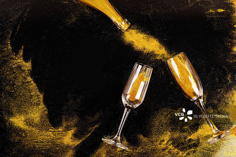 彩色闪光背景图片素材