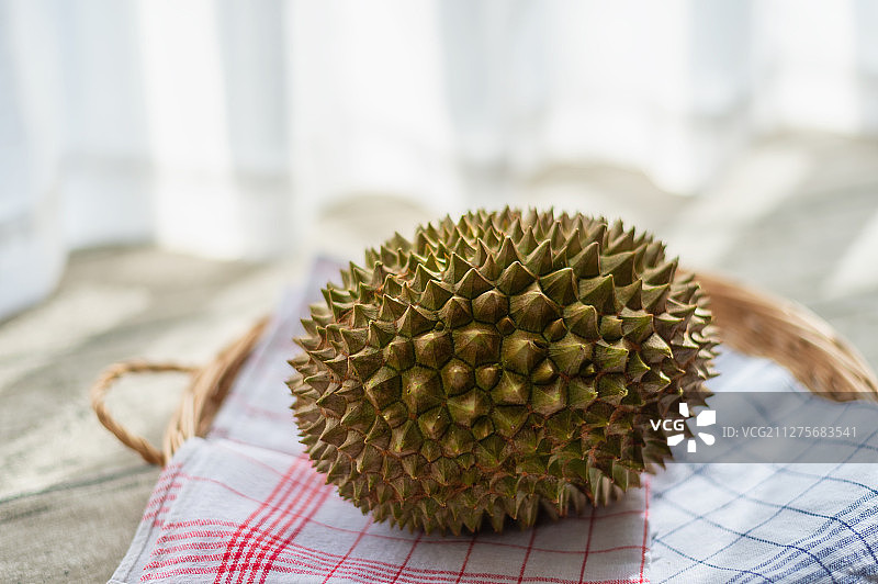马来西亚D197猫山王榴莲图片素材