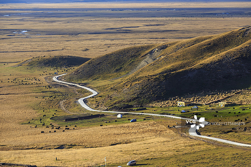 玛曲风光图片素材