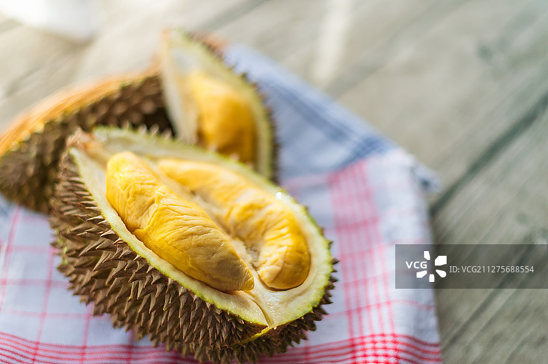 马来西亚D197猫山王榴莲图片素材