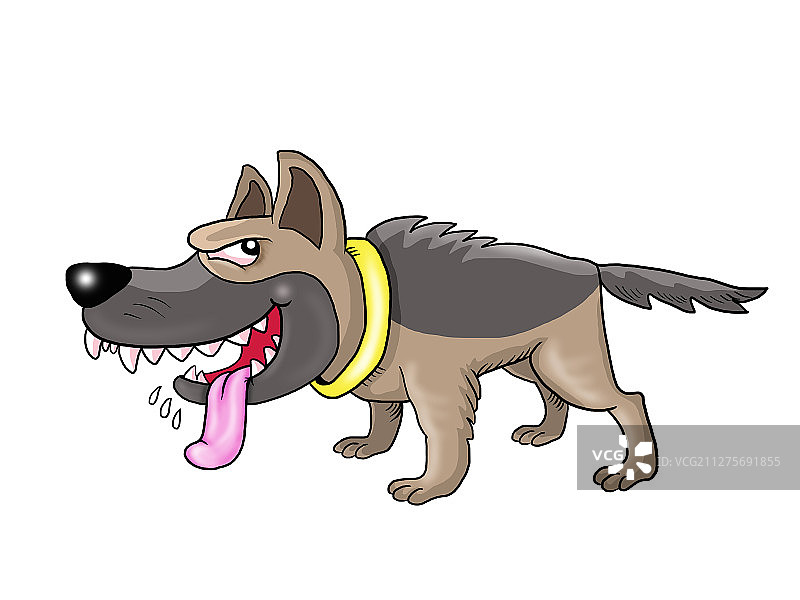 牛头梗犬，牧羊犬、恶霸犬图片素材