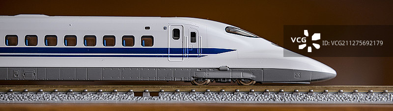 日本新干线n比例火车模型图片素材