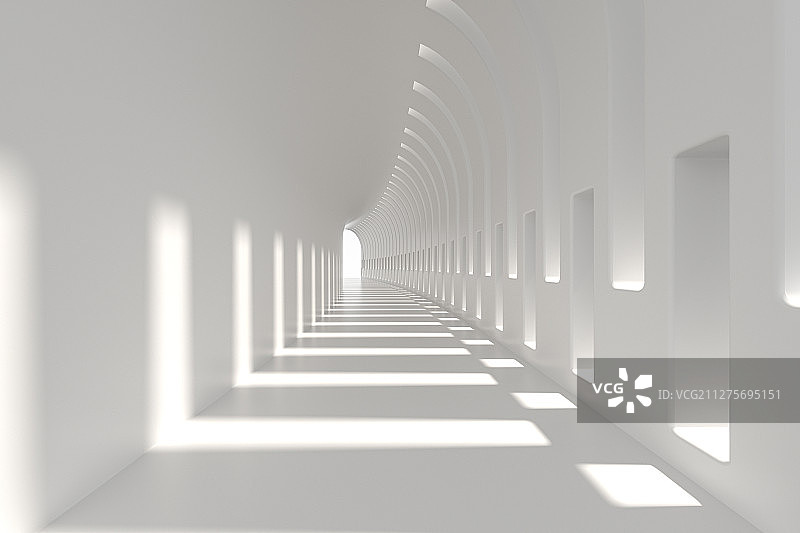 3D现代空间背景图片素材