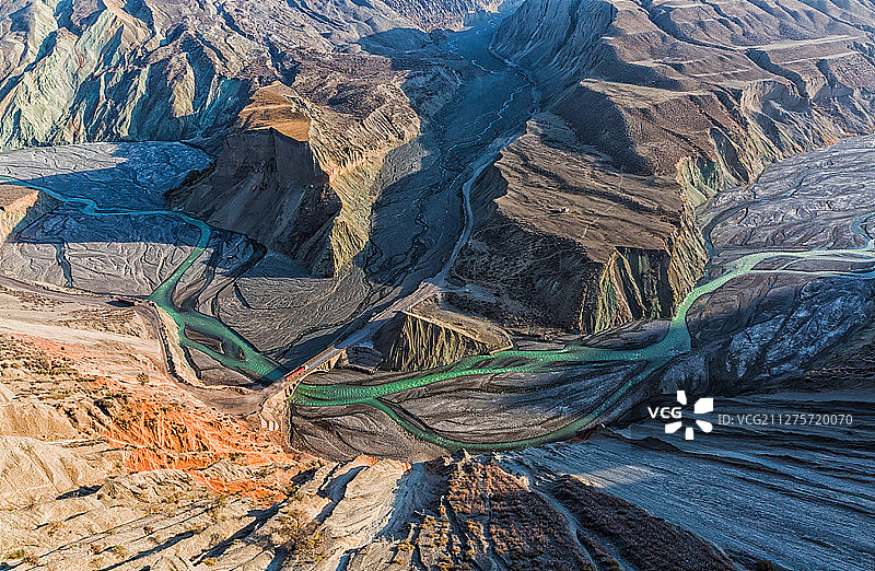 安集海大峡谷图片素材