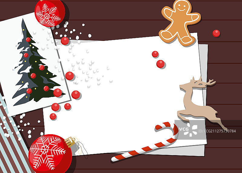 新年和圣诞节背景图片素材