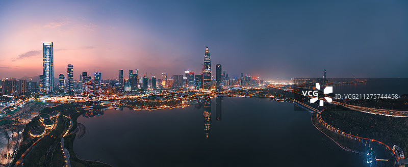 深圳前海航拍图片素材