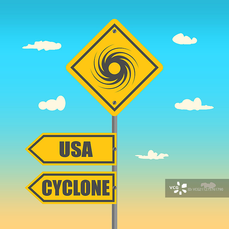 带箭头的路标图片素材