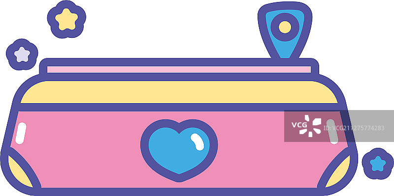 返校季教育铅笔盒配件图片素材