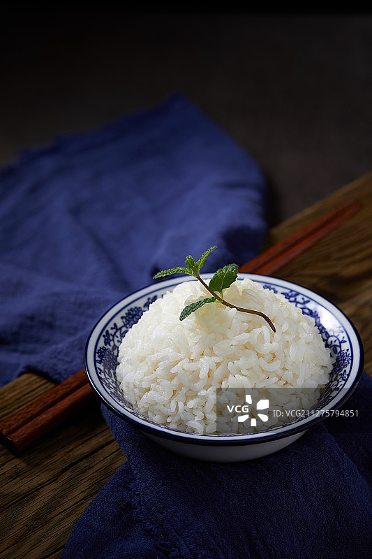 一碗米饭图片素材