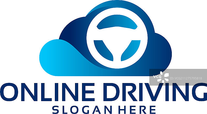 在线汽车标志设计概念：洗车标志图片素材