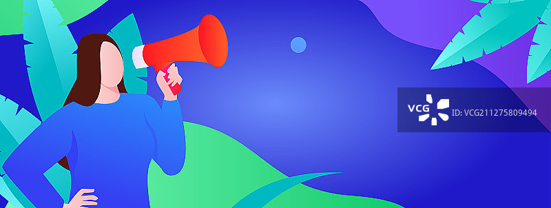 通知通告的人物图片素材