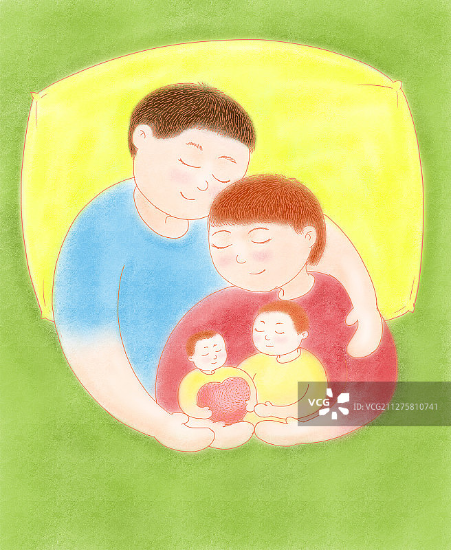 插画：安心睡眠 睡眠日图片素材