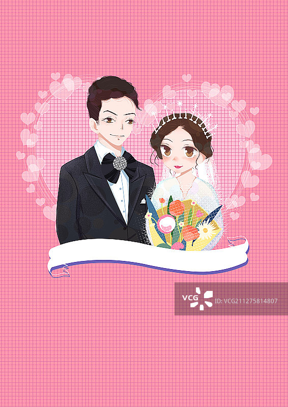 婚柬图片素材