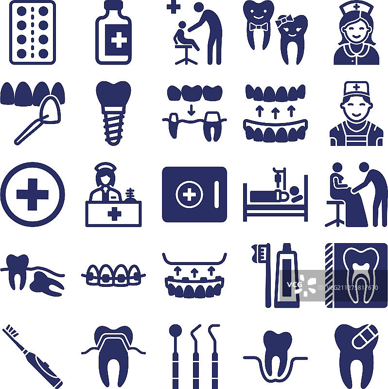 疾病和治疗隔离图标图片素材