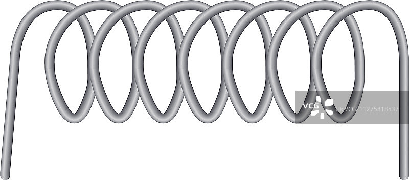 卡通风格的铜线圈图标图片素材