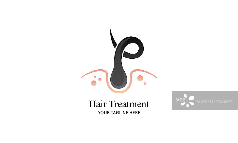 头发护理logo头发移除logo图片素材