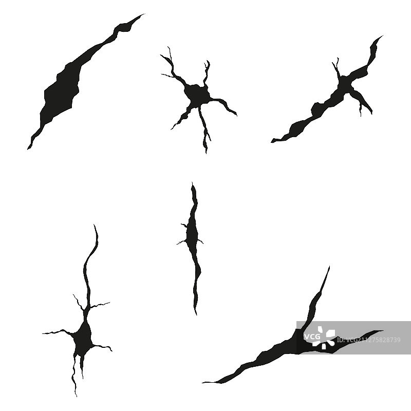 表面裂纹图片素材