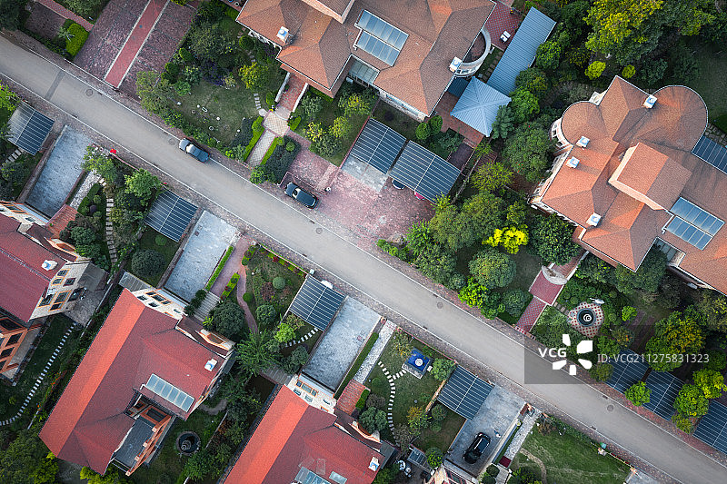 别墅区图片素材